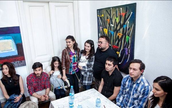 ADO Theatre Collectivenin binasında kitab festivalı keçirilib - Sputnik Azərbaycan