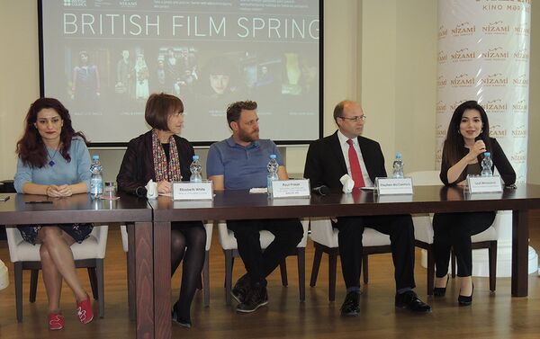 Пресс-конференция, посвященная фестивалю Третья весна британского кино - Sputnik Азербайджан
