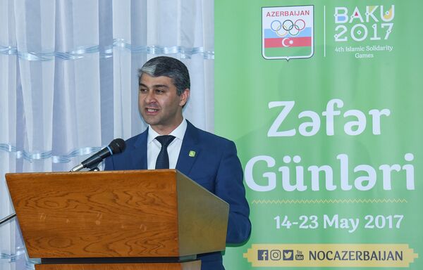 Milli Olimpiya Komitəsinin marketinq idarəsinin rəisi Mehman Kərimov Milli Olimpiya Komitəsinin marketinq idarəsinin rəisi Mehman Kərimov - Sputnik Azərbaycan