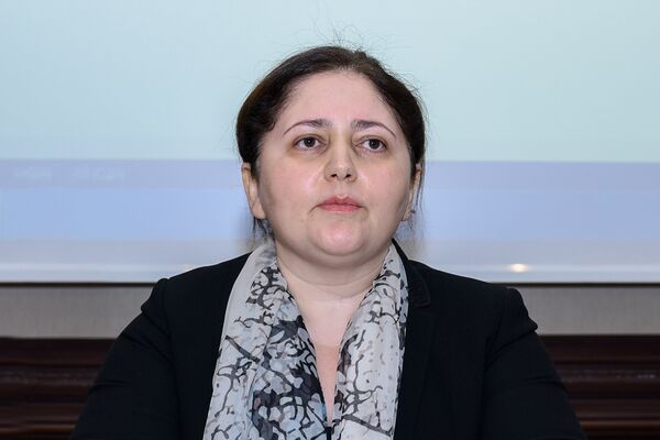 Заместитель председателя Государственного комитета по проблемам семьи, женщин и детей Айнур Софиева - Sputnik Азербайджан