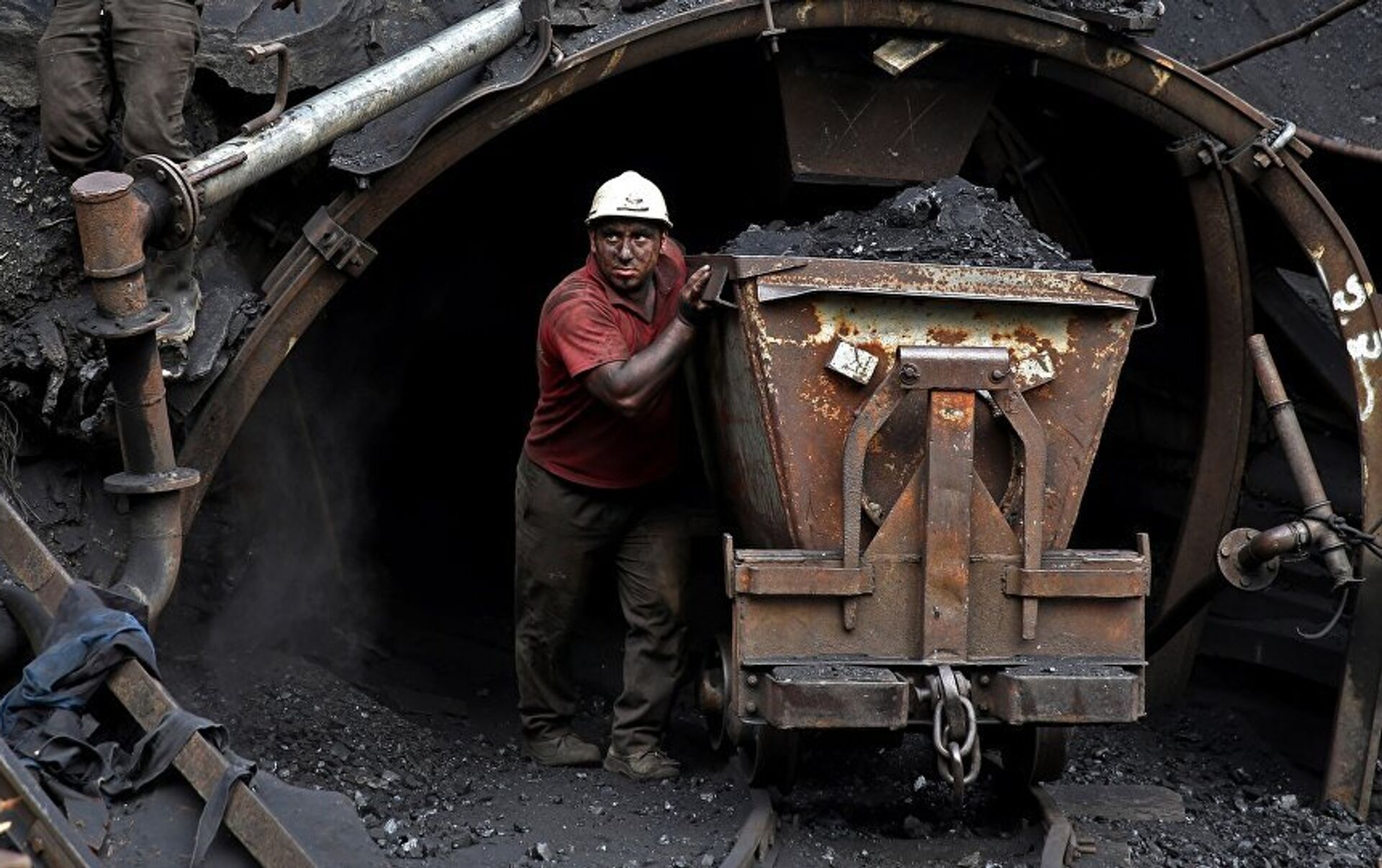 Каменный уголь шахта