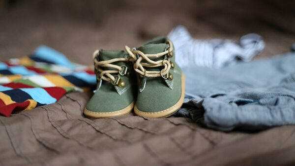 Детская обувь, фото из архива - Sputnik Азербайджан