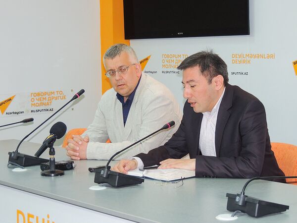 Пресс-конференция на тему Вклад Азербайджана в победу над фашизмом Пресс-конференция на тему Вклад Азербайджана в победу над фашизмом - Sputnik Азербайджан