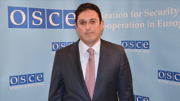 Постоянный представитель Азербайджанской Республики в ОБСЕ Галиб Исрафилов - Sputnik Азербайджан