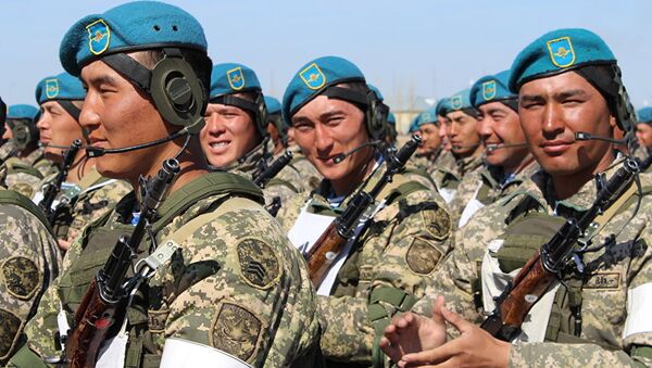 Qazaxıstan ordusu - Sputnik Azərbaycan