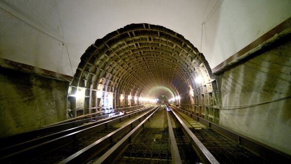 Metro tuneli, arxiv şəkli - Sputnik Azərbaycan