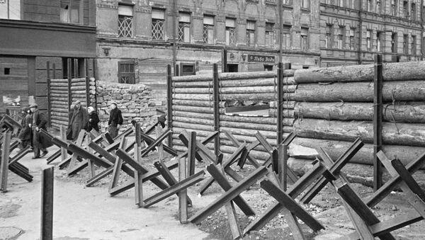 Ленинград в дни блокады, 11 октября 1941 года - Sputnik Азербайджан