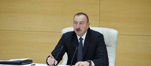 Президент Азербайджана Ильхам Алиев - Sputnik Азербайджан