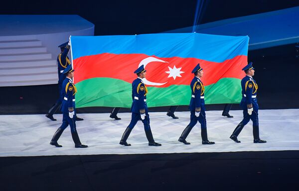Официальная церемония открытия IV Игр исламской солидарности в Баку - Sputnik Азербайджан