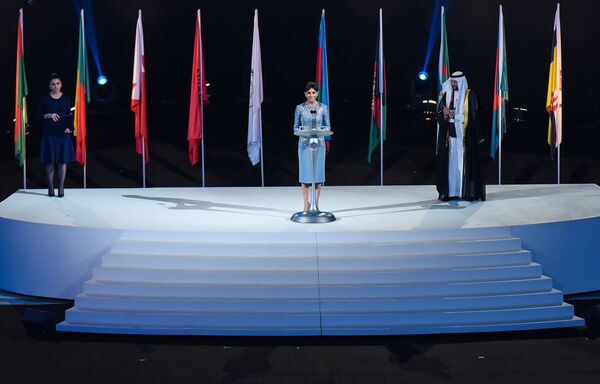 Официальная церемония открытия IV Игр исламской солидарности в Баку - Sputnik Азербайджан