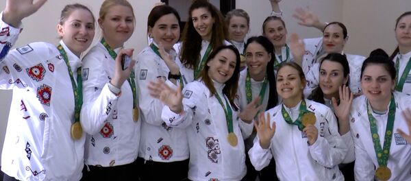 Азербайджанские медалисты Исламиады: главное – болельщики Азербайджанские медалисты Исламиады: главное – болельщики - Sputnik Азербайджан