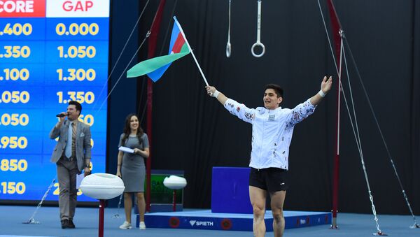 Золотой медалист Мурад Агарзаев - Sputnik Азербайджан