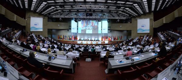 Cессия Парламентской ассамблеи ОБСЕ в Женеве, фото из архива Cессия Парламентской ассамблеи ОБСЕ в Женеве, фото из архива - Sputnik Азербайджан
