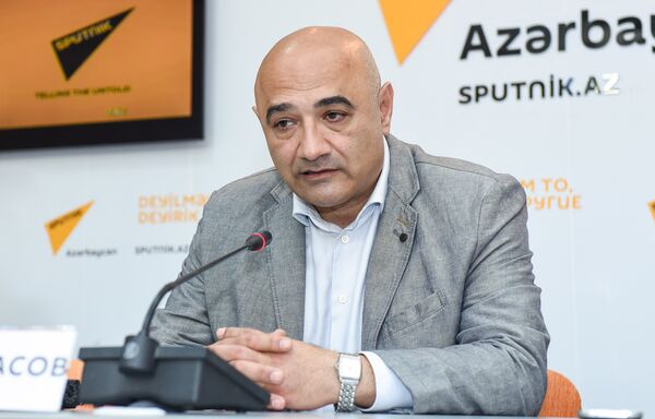 Видеомост в Мультимедийном пресс-центре Sputnik Азербайджан, посвященный месяцу Рамазан - Sputnik Азербайджан