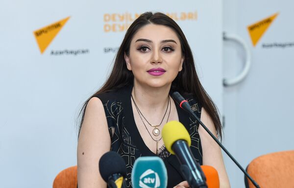 Певица Damla в Международном мультимедийном пресс-центре Sputnik Азербайджан - Sputnik Азербайджан