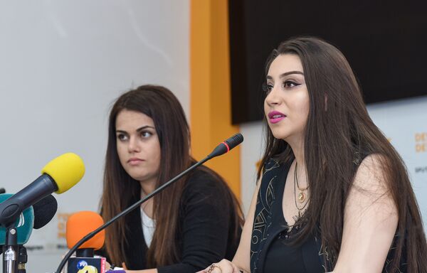 Певица Damla в Международном мультимедийном пресс-центре Sputnik Азербайджан - Sputnik Азербайджан