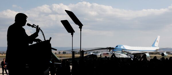 Выступление президента США Дональда Трампа - Sputnik Азербайджан