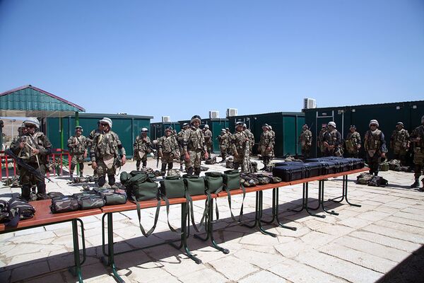 На полевые учения привлечены около 700 военнослужащих личного состава ВС Азербайджана - Sputnik Азербайджан