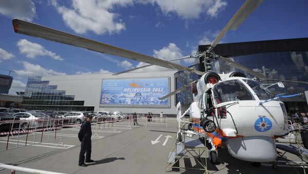 Российский гражданский всепогодный вертолет Ка-32А11ВС, фото из архива - Sputnik Азербайджан