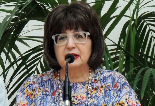 Заместитель министра культуры и туризма Севда Мамедалиева Заместитель министра культуры и туризма Севда Мамедалиева - Sputnik Азербайджан