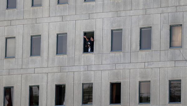 İran polisi parlamentin binasında - Sputnik Azərbaycan