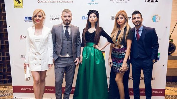 Организаторы и ведущие Most Fashionable Award, фото из архива - Sputnik Азербайджан