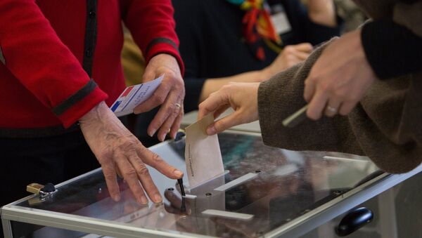 Выборы во Франции, фото из архива - Sputnik Азербайджан