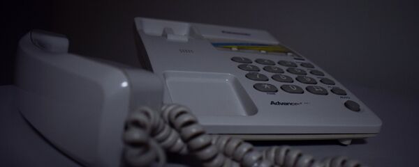 Стационарный телефон, фото из архива Стационарный телефон, фото из архива - Sputnik Азербайджан