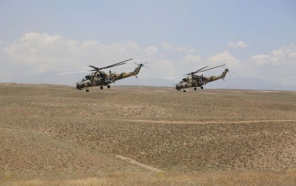 Совместные тактические учения Вооруженных сил Азербайджана и Турции - Sputnik Азербайджан