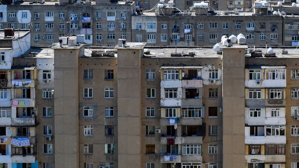Жилые дома в Хатаинском районе Баку, фото из архива - Sputnik Azərbaycan