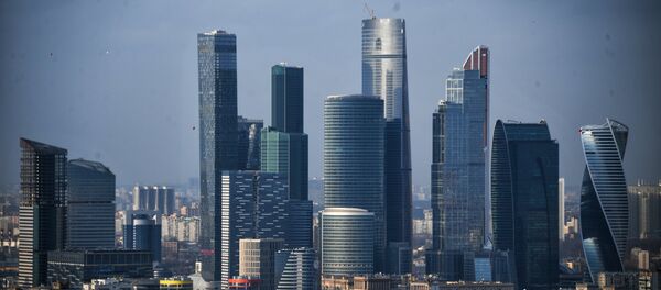 Небоскребы Московского международного делового центра Москва-Сити Небоскребы Московского международного делового центра Москва-Сити - Sputnik Азербайджан