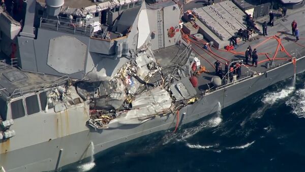 Инцидент с эсминцем США у берегов Японии - Sputnik Азербайджан