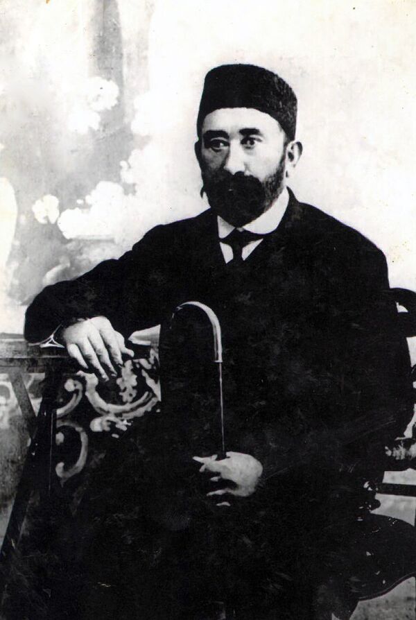 Меценат Агамуса Нагиев. 1898 год Меценат Агамуса Нагиев. 1898 год - Sputnik Азербайджан