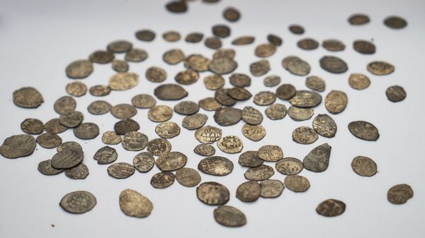 Старинные монеты, фото из архива - Sputnik Азербайджан