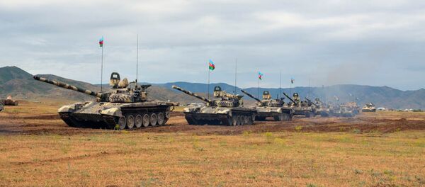 Проведен этап широкомасштабных учений с боевыми стрельбами - Sputnik Азербайджан