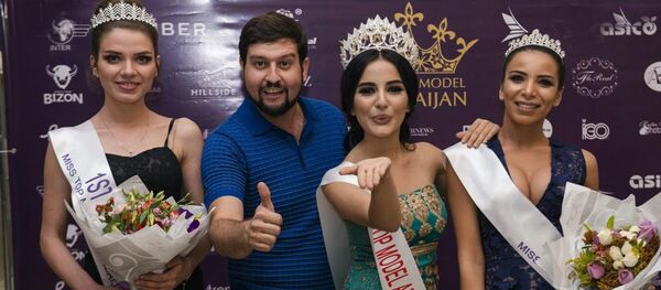В IZMIR Restaraunt & Music Hall состоялся финал национального конкурса топ-моделей Miss Top Model Azerbaijan-2017 В IZMIR Restaraunt & Music Hall состоялся финал национального конкурса топ-моделей Miss Top Model Azerbaijan-2017 - Sputnik Азербайджан