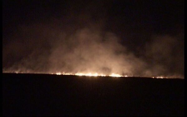 Пожары в населенных пунктах оккупированной части Агдамского района Азербайджана - Sputnik Азербайджан
