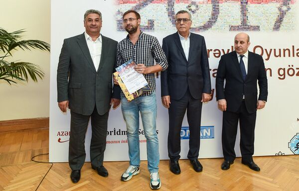 Открытие выставки IV Игры исламской солидарности глазами азербайджанских фотографов - Sputnik Азербайджан