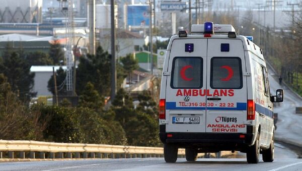 Карета скорой помощи в Турции, фото из архива - Sputnik Азербайджан
