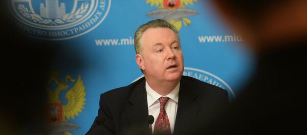 фициальный представитель министерства иностранных дел Российской Федерации Александр Лукашевич - Sputnik Азербайджан