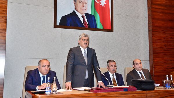 Расширенное заседание коллегии министерства финансов Азербайджана - Sputnik Азербайджан