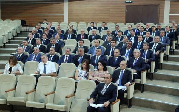 Заседание коллегии Государственного фонда социальной защиты Азербайджана - Sputnik Азербайджан