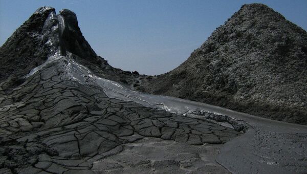 Qobustandakı palçıq vulkanı - Sputnik Azərbaycan