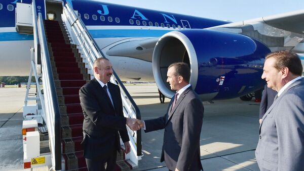 Президент АР Ильхам Алиев прибыл в Сочи - Sputnik Азербайджан