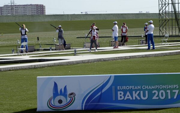 Чемпионат Европы по стрельбе, Баку, 22 июля 2017 года - Sputnik Азербайджан