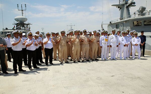 Военные корабли Ирана и Казахстана прибыли в Баку - Sputnik Азербайджан