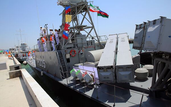 Военные корабли Ирана и Казахстана прибыли в Баку - Sputnik Азербайджан