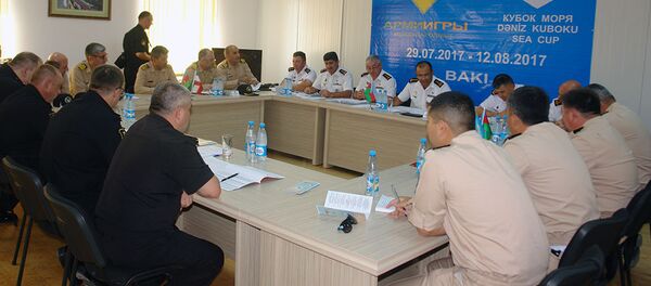 В Баку проведен вводный инструктаж международного конкурса Кубок моря - 2017 и заседание судейской комиссии В Баку проведен вводный инструктаж международного конкурса Кубок моря - 2017 и заседание судейской комиссии - Sputnik Азербайджан