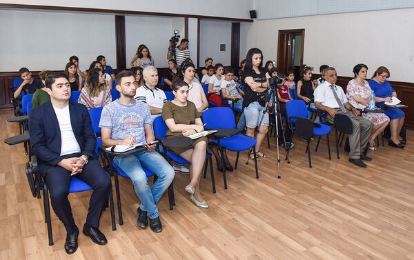 Пресс-конференция общественного объединения Биосфера - Sputnik Азербайджан