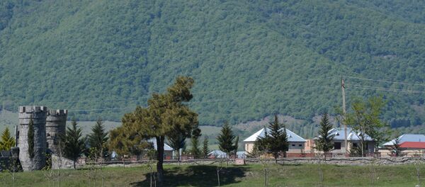 Гахский район, фото из архива Гахский район, фото из архива - Sputnik Азербайджан